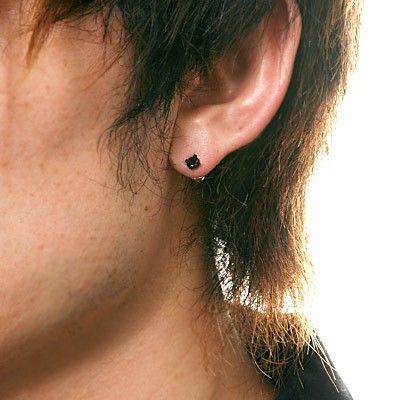 シルバースタッドピアス(片耳用)