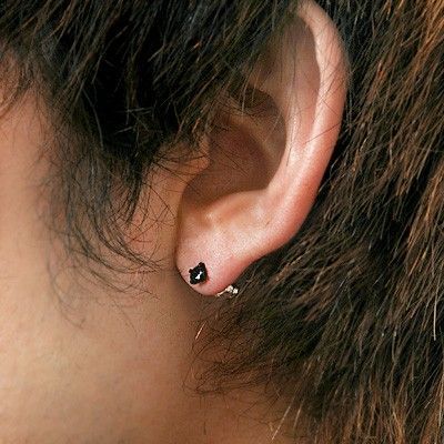 シルバースタッドピアス(片耳用)