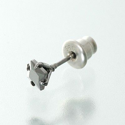 シルバースタッドピアス(片耳用)