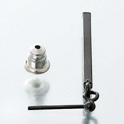 シルバースタッドピアス(片耳用)