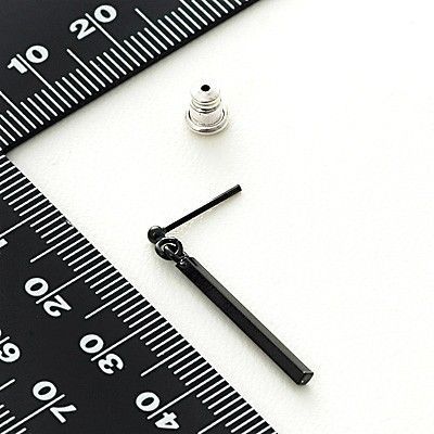 シルバースタッドピアス(片耳用)