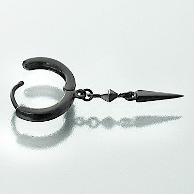 シルバーフープピアス(片耳用)