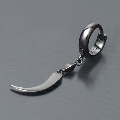 シルバーフープピアス(片耳用)