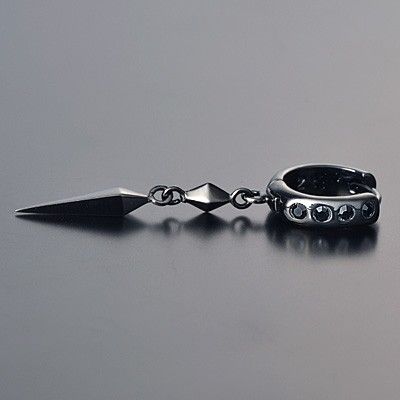 シルバーフープピアス(片耳用)