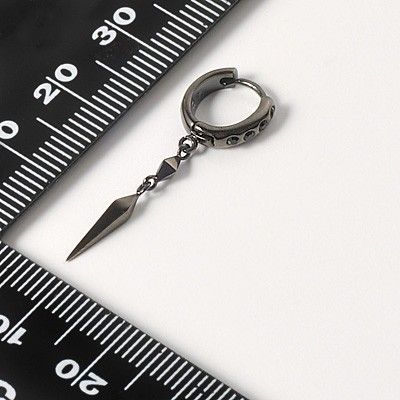 シルバーフープピアス(片耳用)