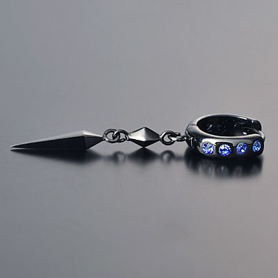 シルバーフープピアス(片耳用)