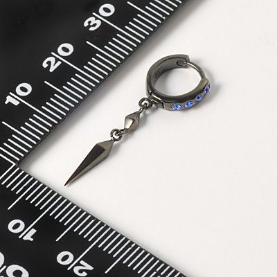 シルバーフープピアス(片耳用)