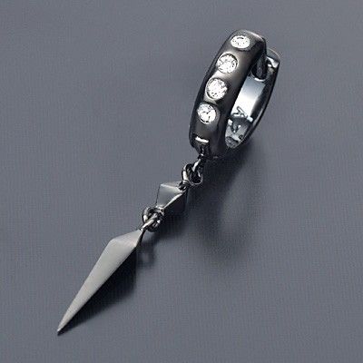 シルバーフープピアス(片耳用)