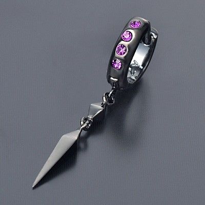 シルバーフープピアス(片耳用)