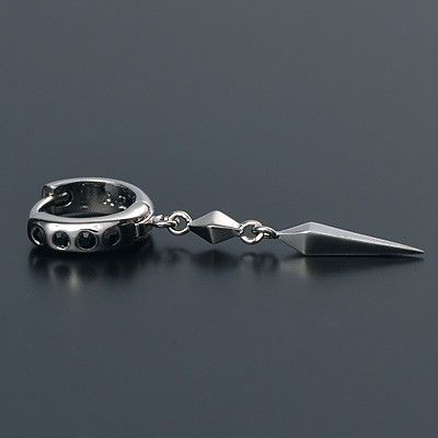 シルバーフープピアス(片耳用)