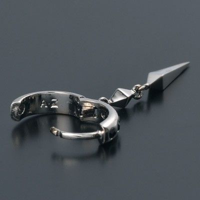 シルバーフープピアス(片耳用)