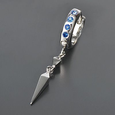 シルバーフープピアス(片耳用)