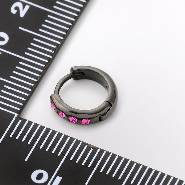 シルバーフープピアス(片耳用)