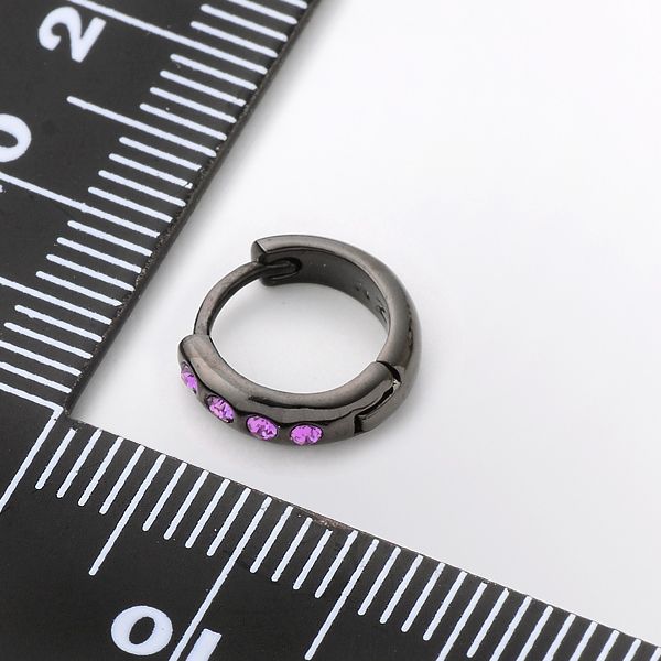 シルバーフープピアス(片耳用)