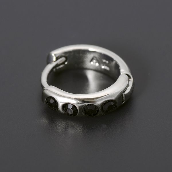 シルバーフープピアス(片耳用)