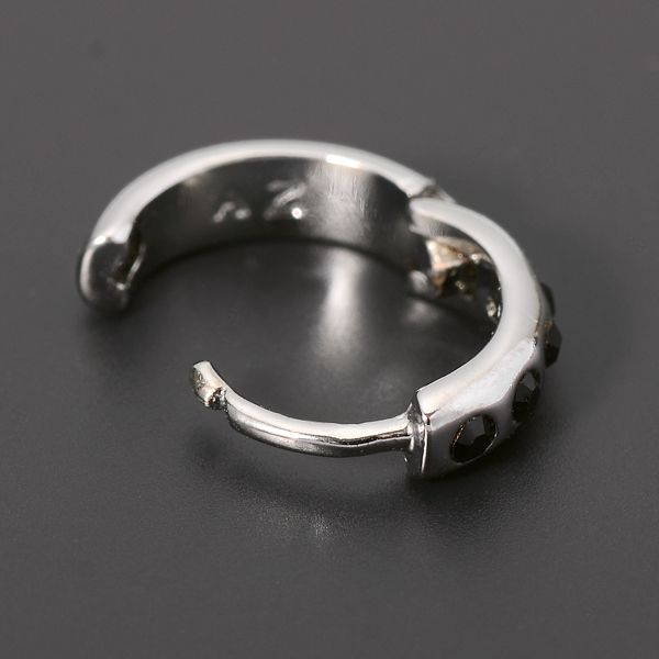 シルバーフープピアス(片耳用)