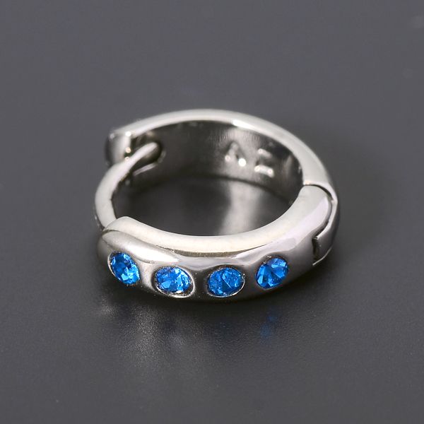 シルバーフープピアス(片耳用)