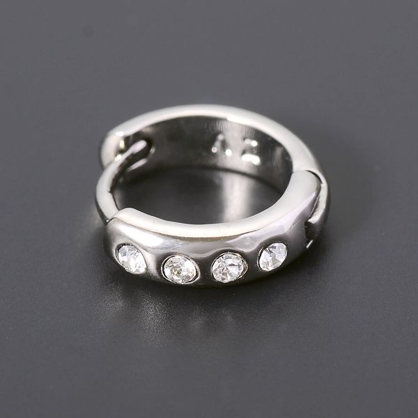 シルバーフープピアス(片耳用)