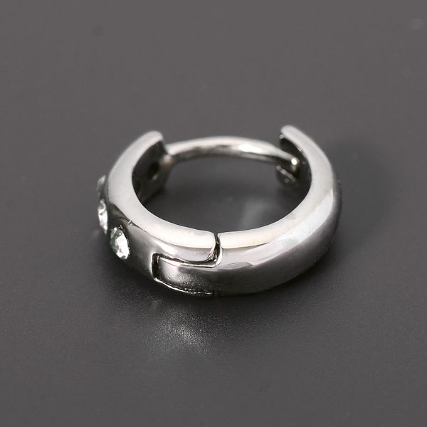 シルバーフープピアス(片耳用)