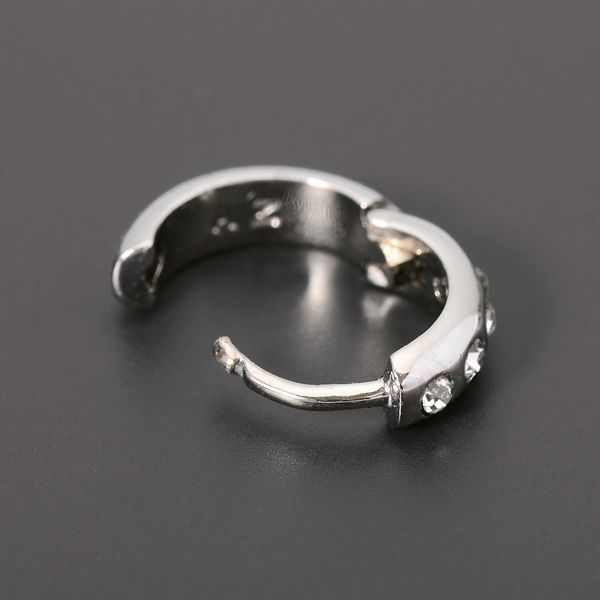 シルバーフープピアス(片耳用)