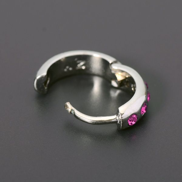 シルバーフープピアス(片耳用)