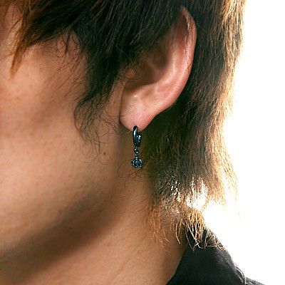 シルバーフープピアス(片耳用)