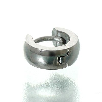 シルバーフープピアス(片耳用)