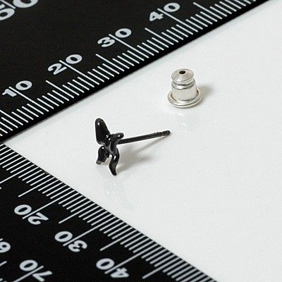 シルバースタッドピアス(片耳用)