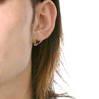 シルバースタッドピアス(片耳用)