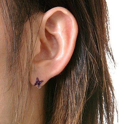 シルバースタッドピアス(片耳用)