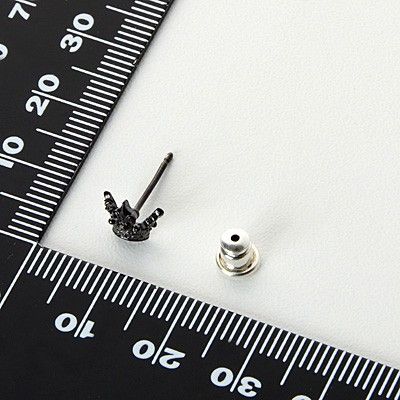 シルバースタッドピアス(片耳用)