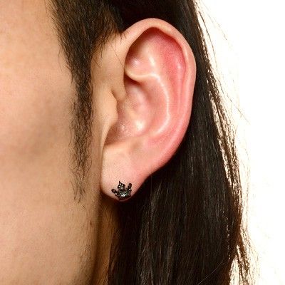 シルバースタッドピアス(片耳用)