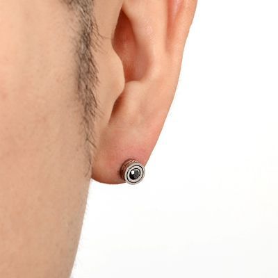 シルバースタッドピアス(片耳用)