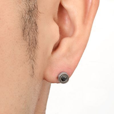 シルバースタッドピアス(片耳用)