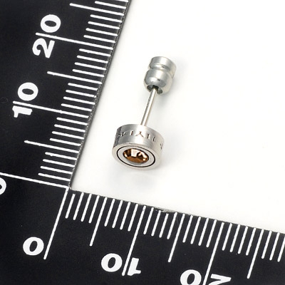 シルバースタッドピアス(片耳用)