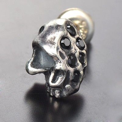 シルバースタッドピアス(片耳用)