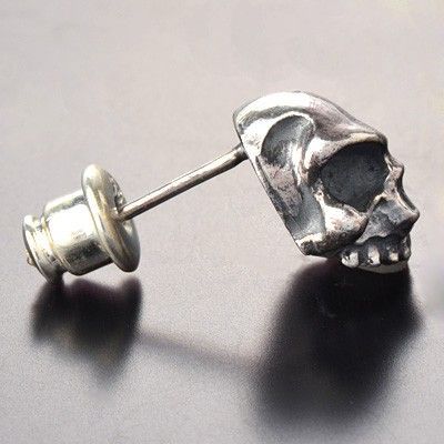 シルバースタッドピアス(片耳用)
