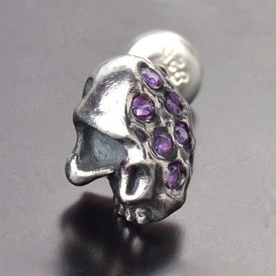 シルバースタッドピアス(片耳用)