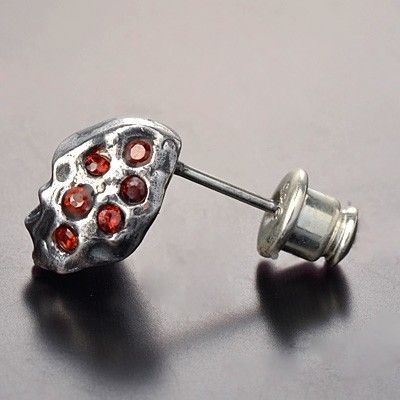 シルバースタッドピアス(片耳用)