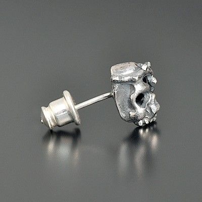 シルバースタッドピアス(片耳用)