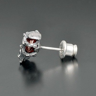 シルバースタッドピアス(片耳用)