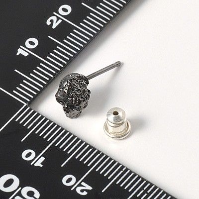 シルバースタッドピアス(片耳用)