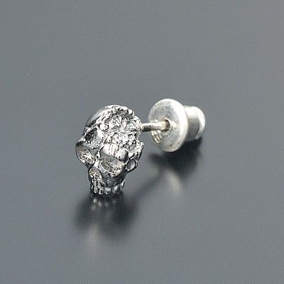 シルバースタッドピアス(片耳用)