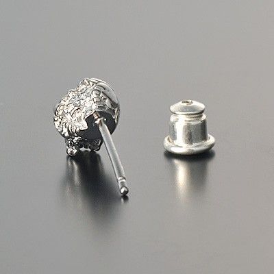 シルバースタッドピアス(片耳用)