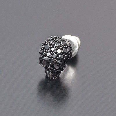 シルバースタッドピアス(片耳用)