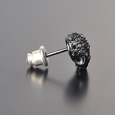 シルバースタッドピアス(片耳用)