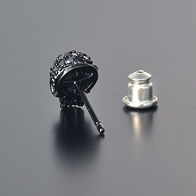 シルバースタッドピアス(片耳用)