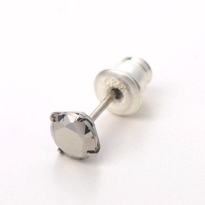 シルバースタッドピアス(片耳用)
