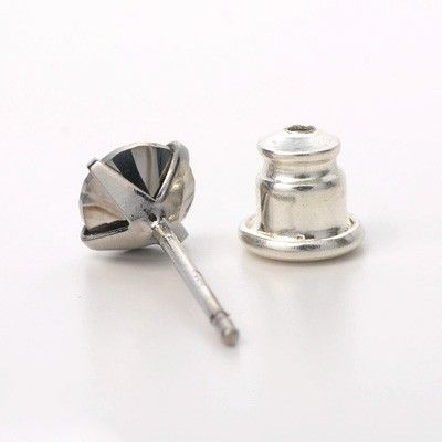シルバースタッドピアス(片耳用)