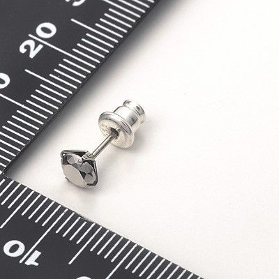 シルバースタッドピアス(片耳用)